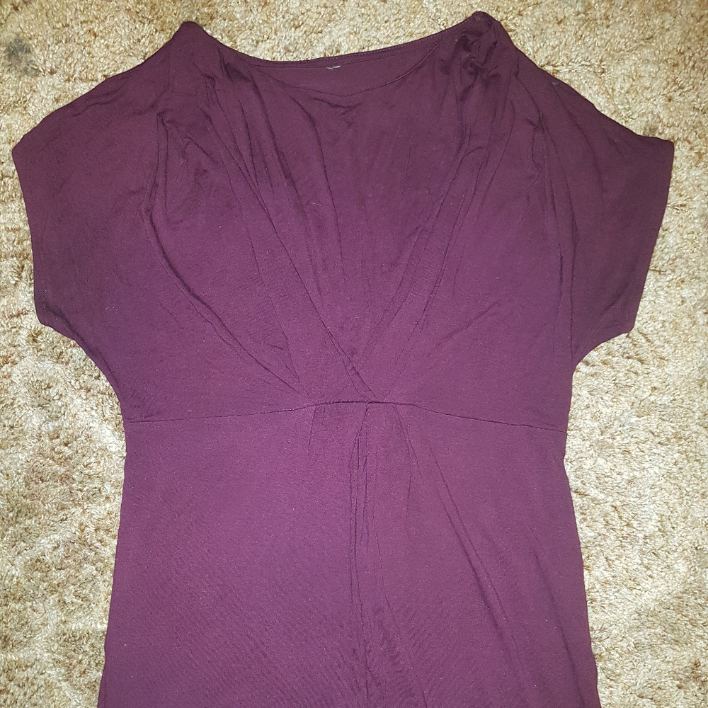 Maternity Short Sleeve BLouse w/ Empire Waist